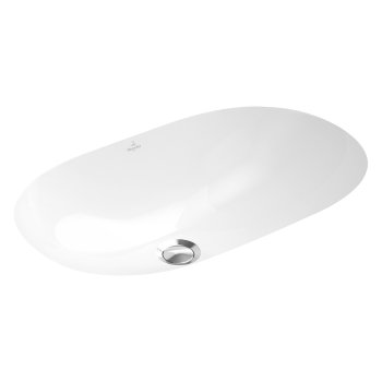Раковина под столешницу Villeroy & Boch O.novo, овальный, 53×32 см, белый